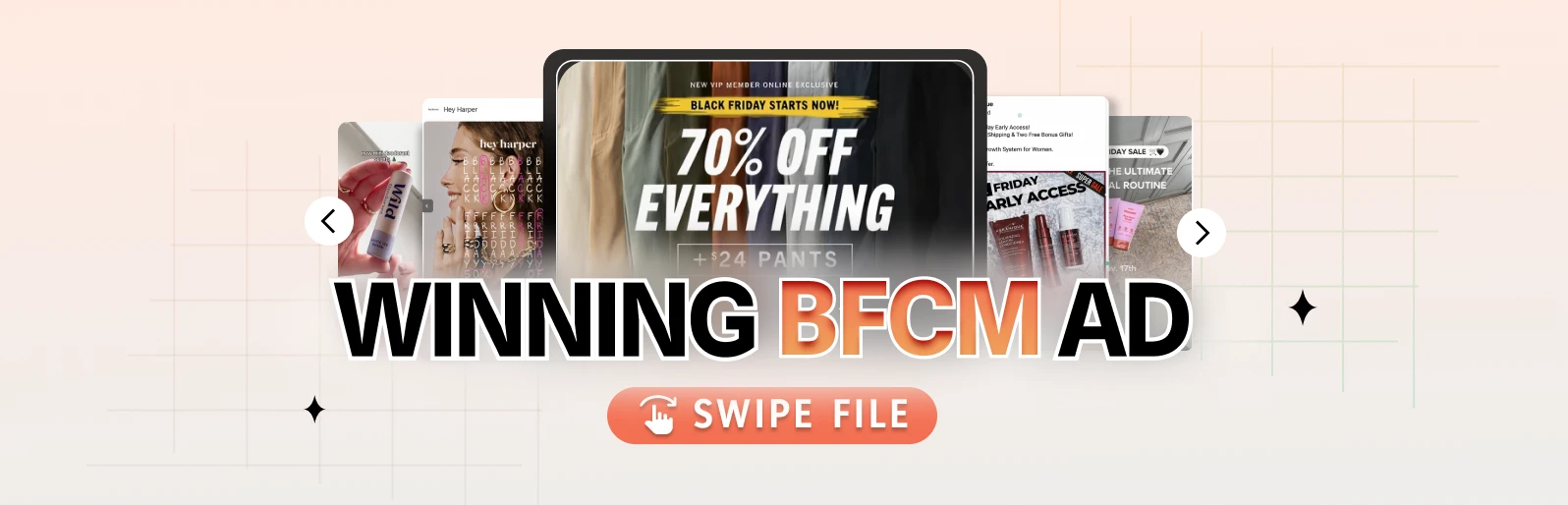 The Ultimate BFCM Meta Ads Swipe File