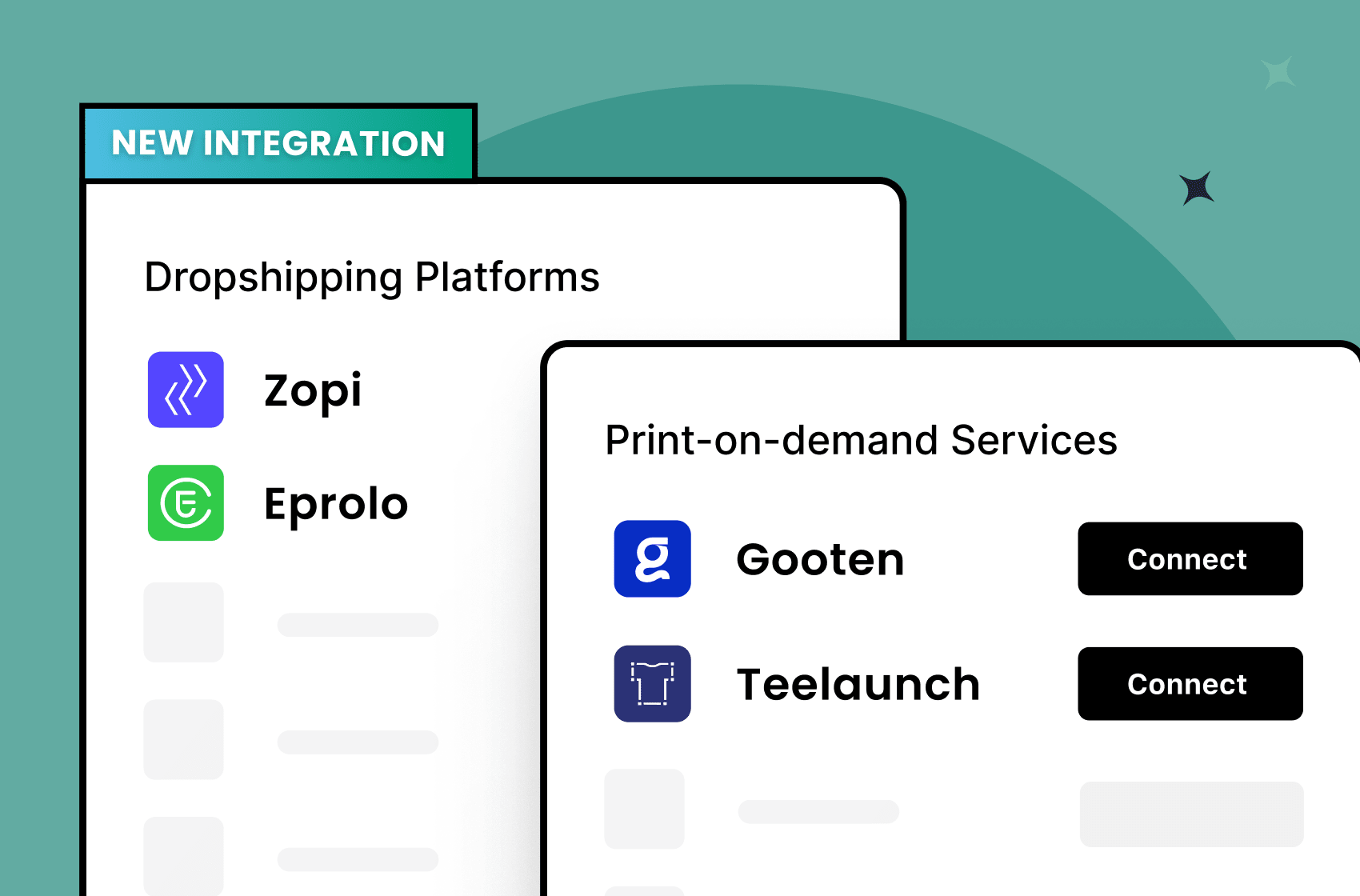 More Fulfillment Platforms, Seamlessly Synced With TrueProfit
