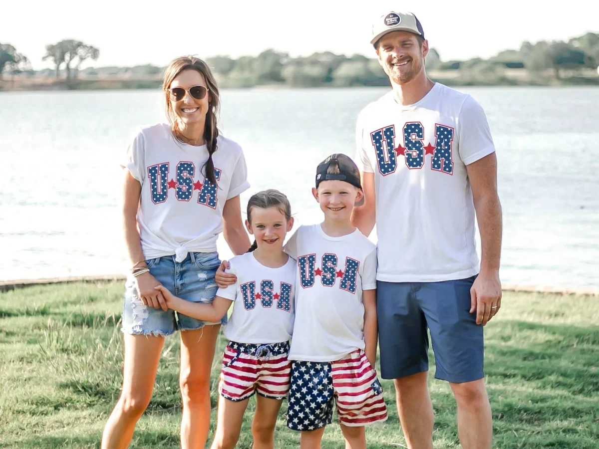 Patriotic Family Matching T-Shirts