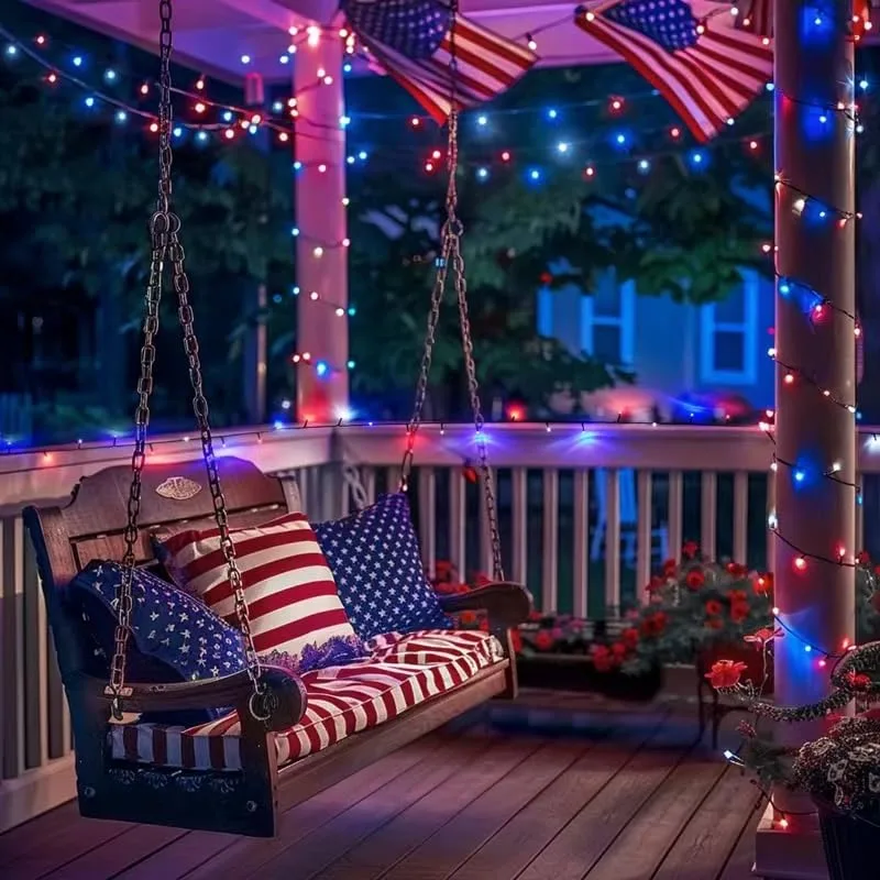 Patriotic String Lights