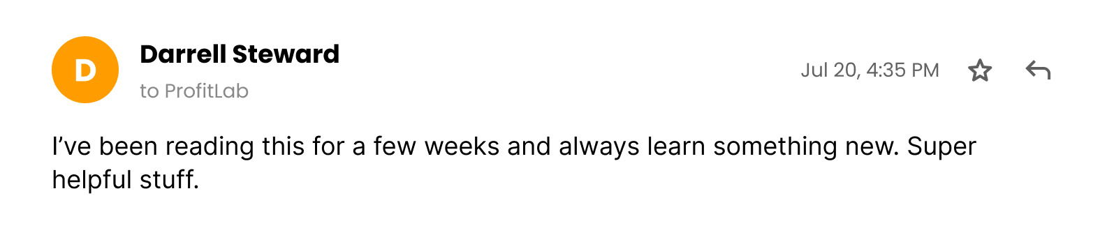 What Our Subscribers Are Saying