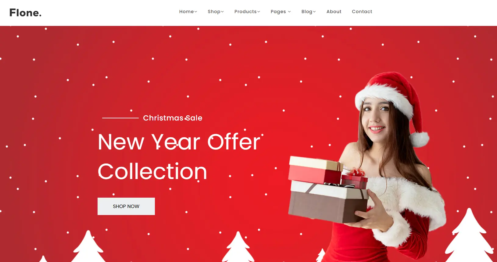 flone christmas theme