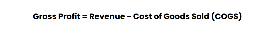 Gross Profit Formula