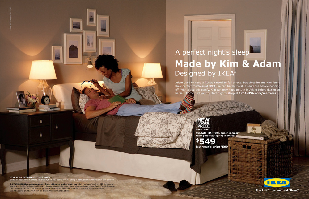 Ikea ad relevance