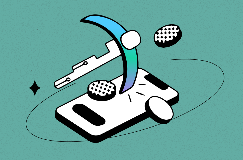 Calculator and cross mark for common mistakes when calculating profit margins for Shopify stores - by TrueProfit