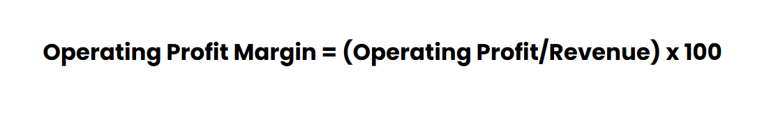 Operating Profit Margin Formula