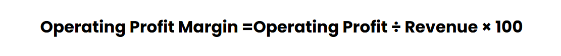 Operating Profit Margin Formula
