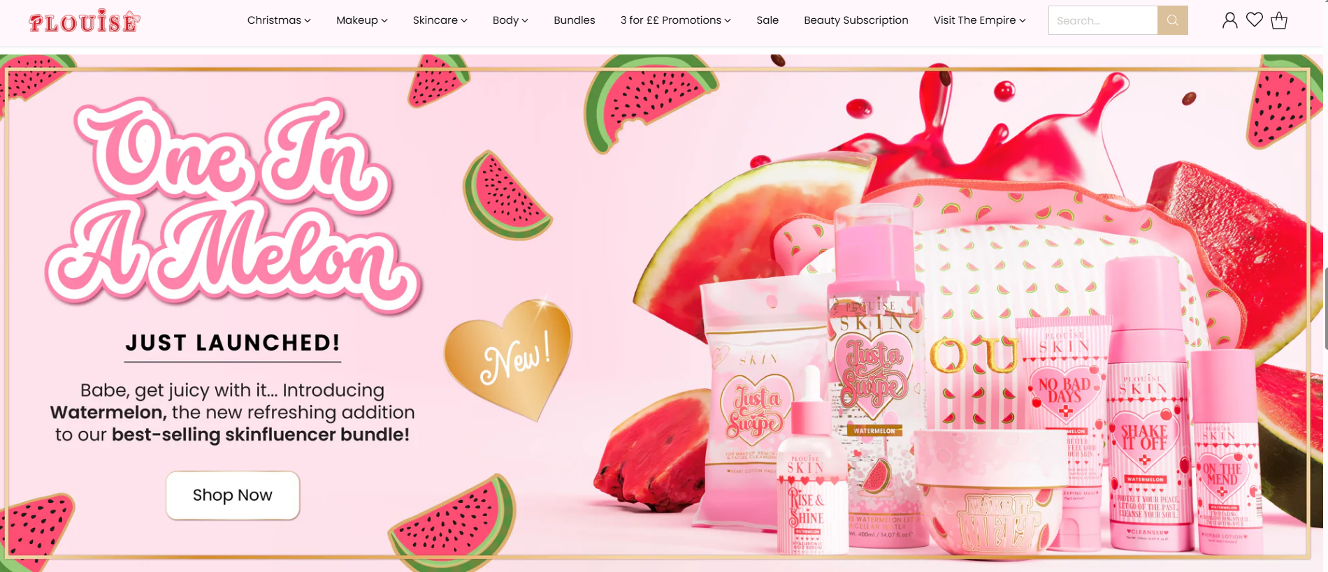 Louise cosmetics supplier website