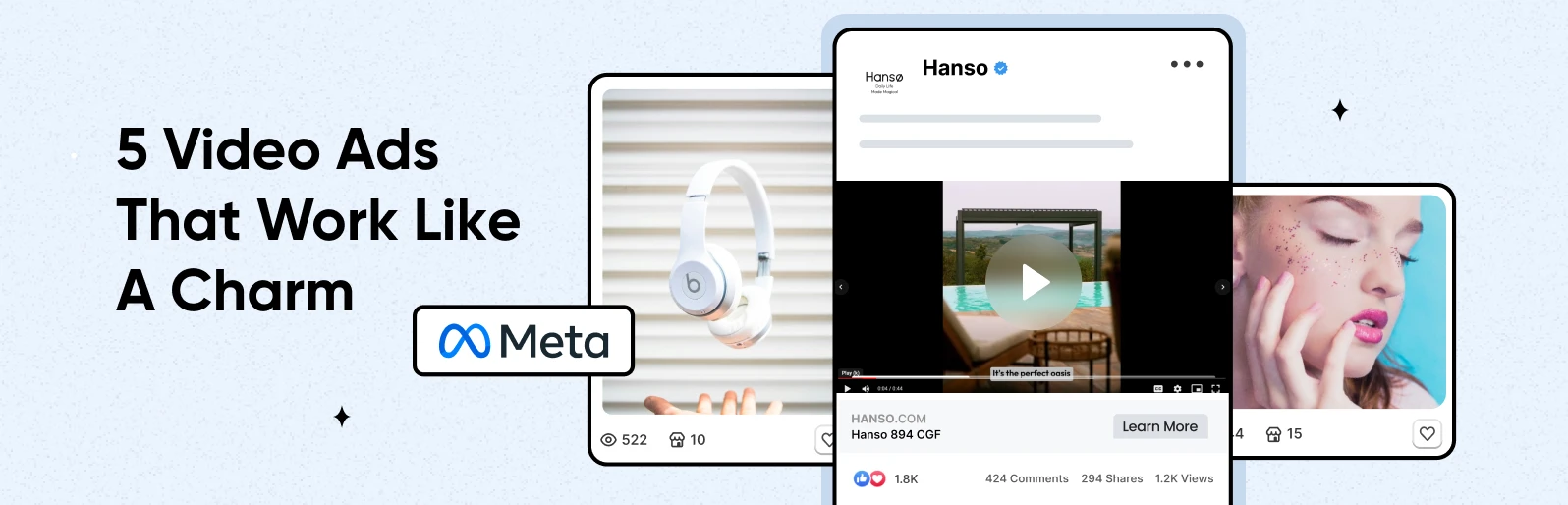 Meta Ad Swipe File: 5 Video Ads That Work Like A Charm