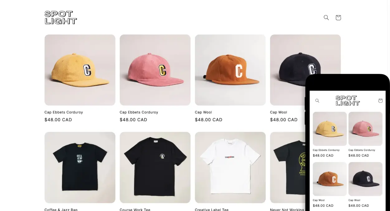 Spotlight Shopify Theme