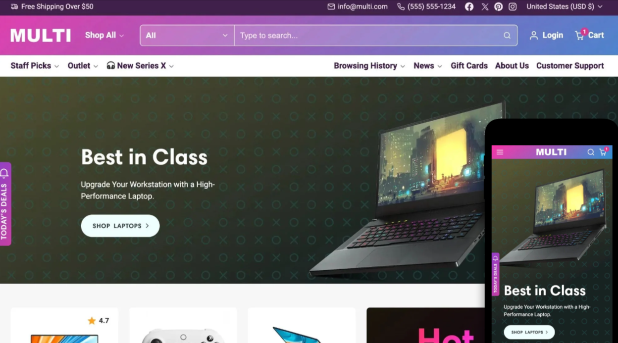 Multifly Shopify Theme