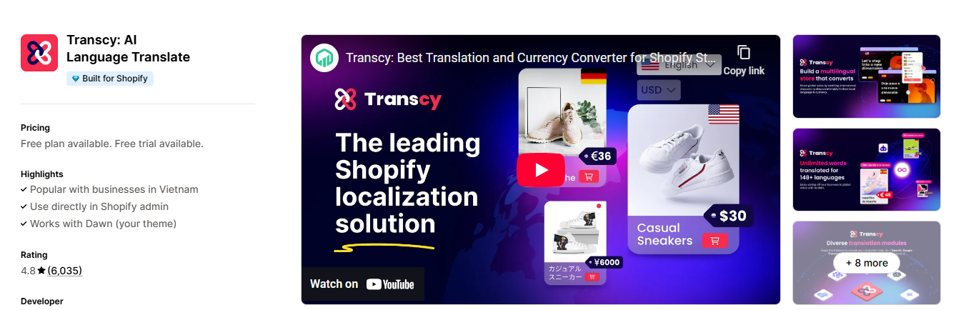 Transcy: AI Language Translate