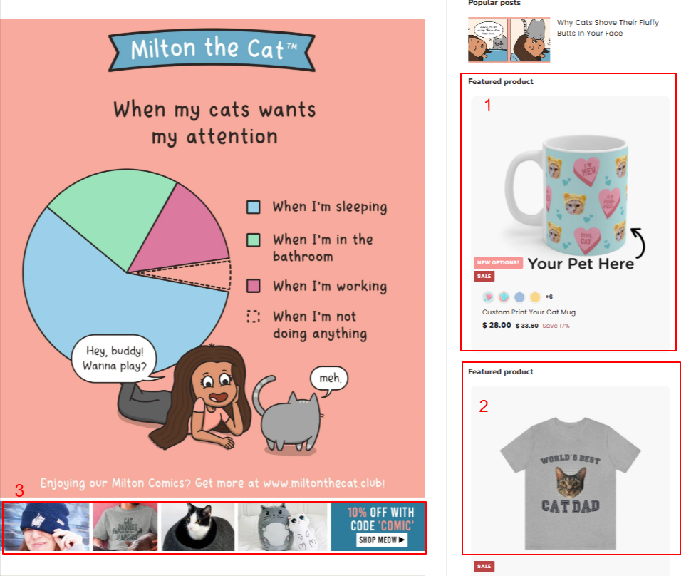 Meowingtons products