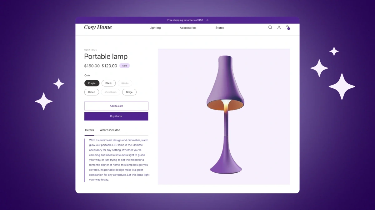 Shopify Magic page