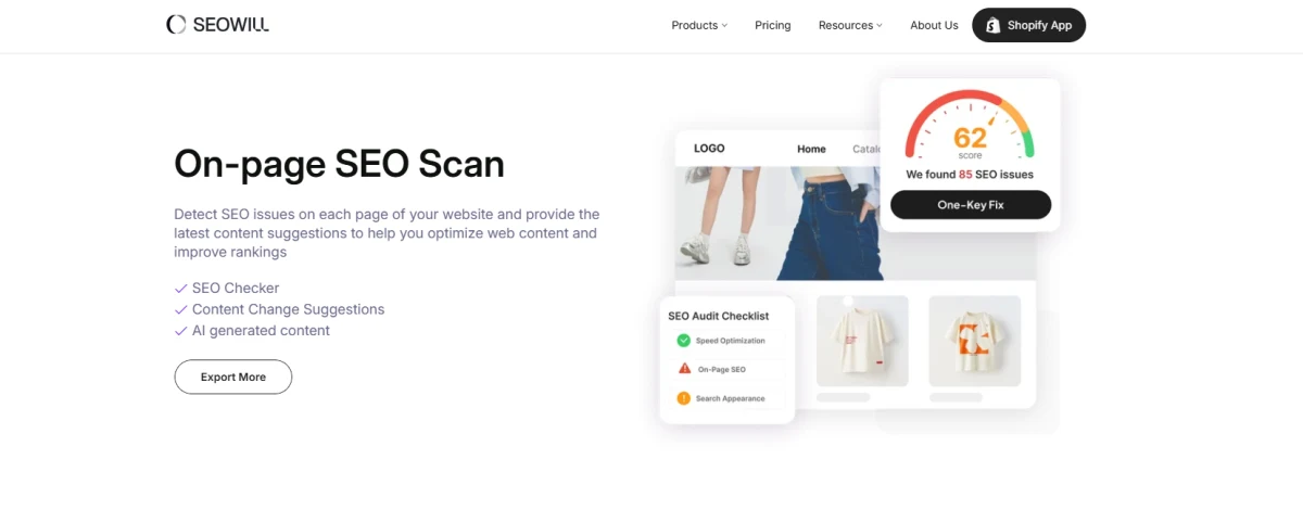 SEOWILL homepage
