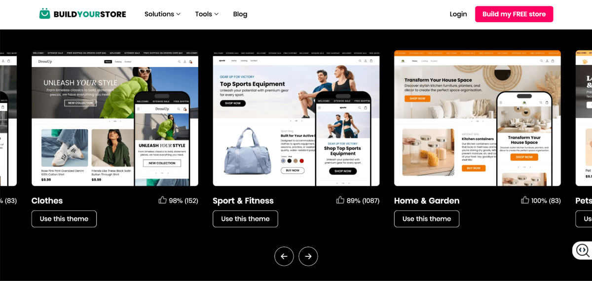 BuildYourStore.ai features 1