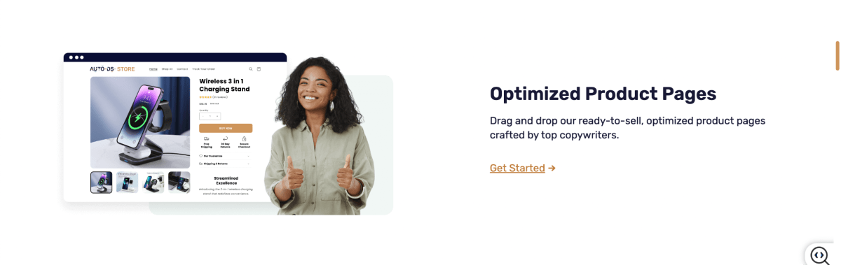 AutoDS AI Shopify Store Builder features 3