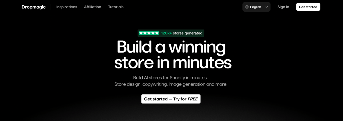 DropMagic home page