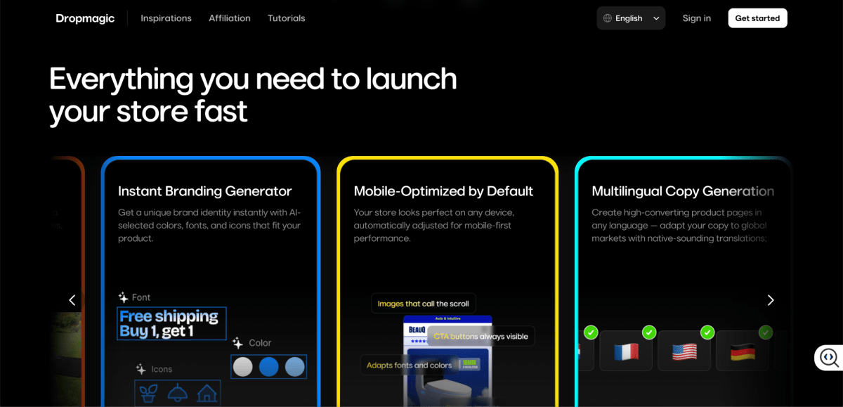 DropMagic features 3