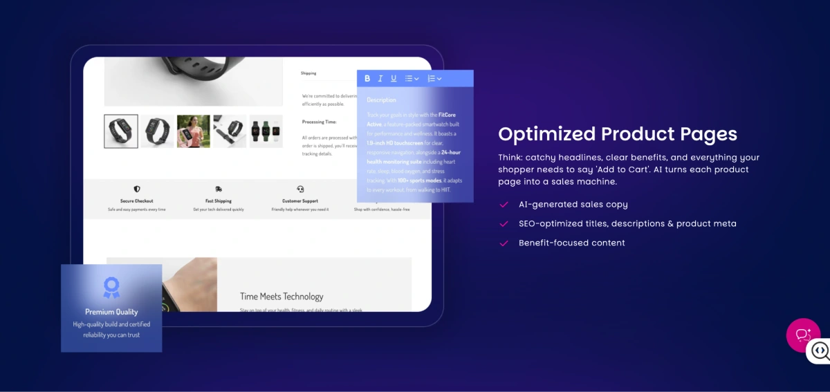 CreateMyStore.ai features 4