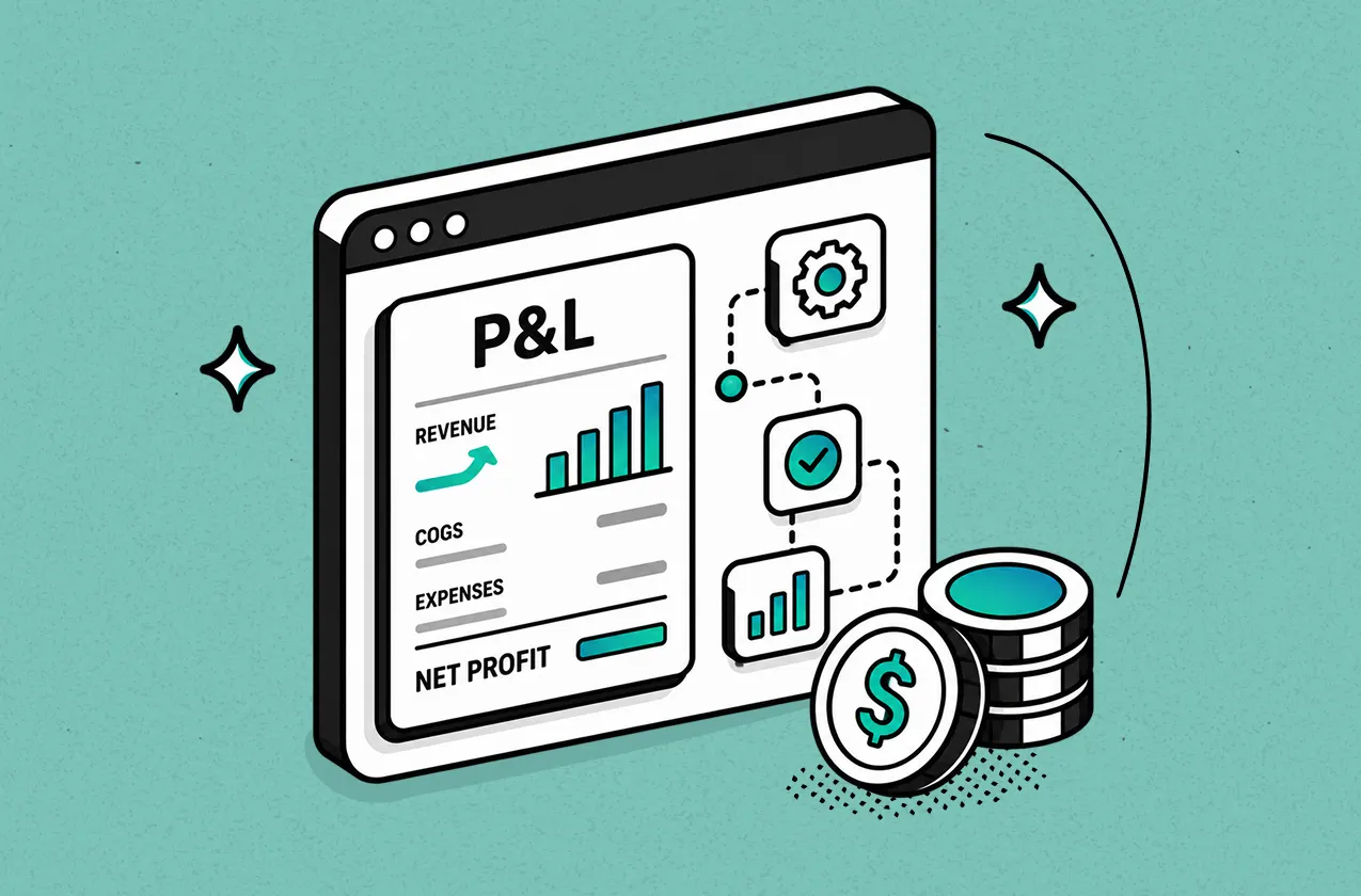 How To Automate Monthly P&L Statements for Shopify Stores: 6 Tools + A-Z Guide