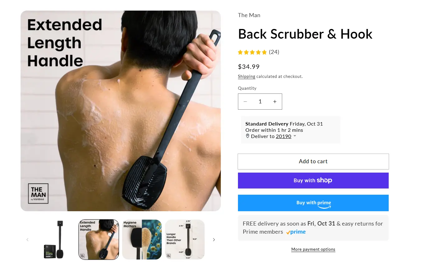 back scrubber