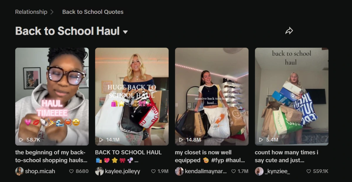 User-Generated Content example