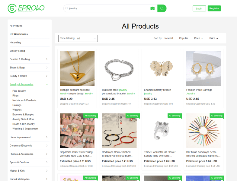 Eprolo hompage