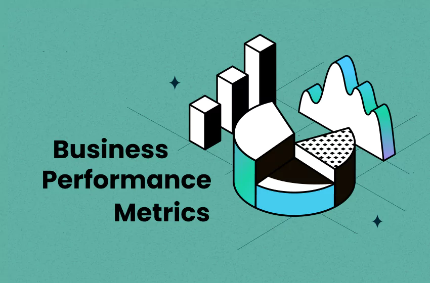 Business performance metrics chart and data illustration for 15 must-track business performance metrics for e-comm stores - by TrueProfit