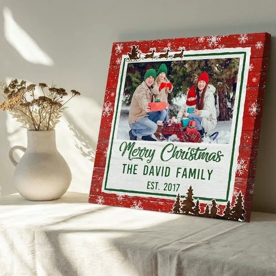 "Personalized Christmas products examples"
