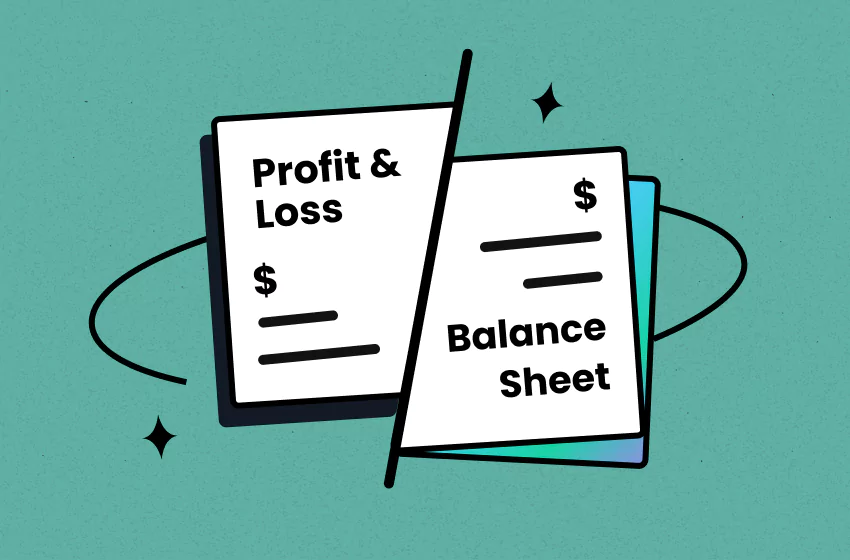 Profit and loss vs balance sheet comparison documents for differences and examples - by TrueProfit