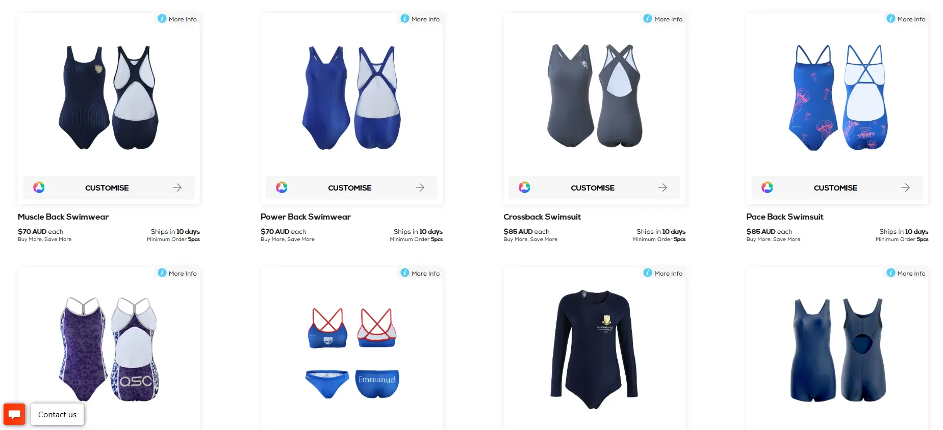 beachwear customized