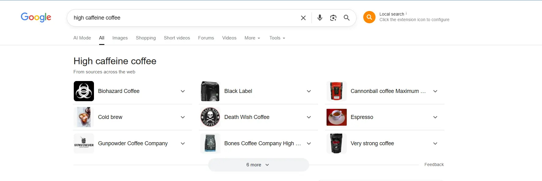 death wish coffee seo