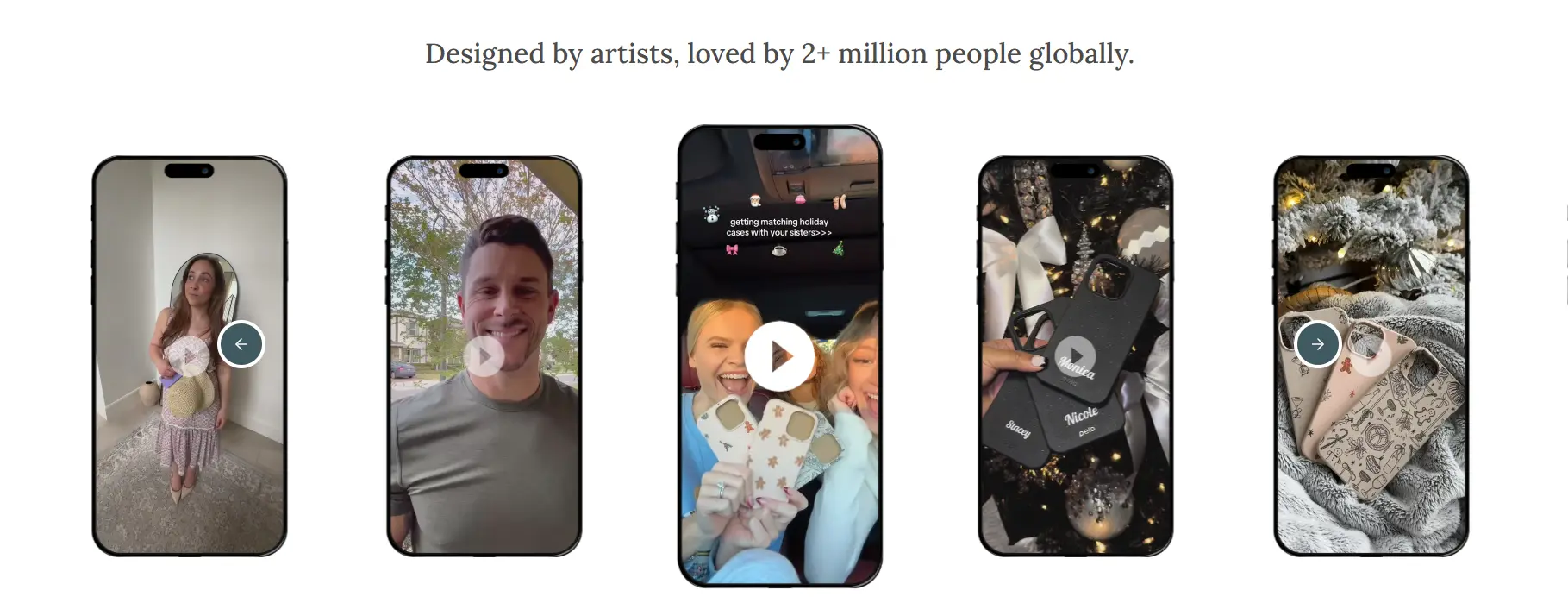 video testimonial example