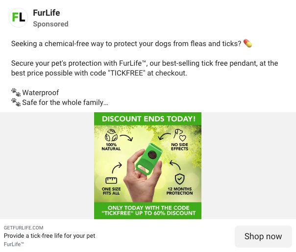 Image Ads for dropshipping