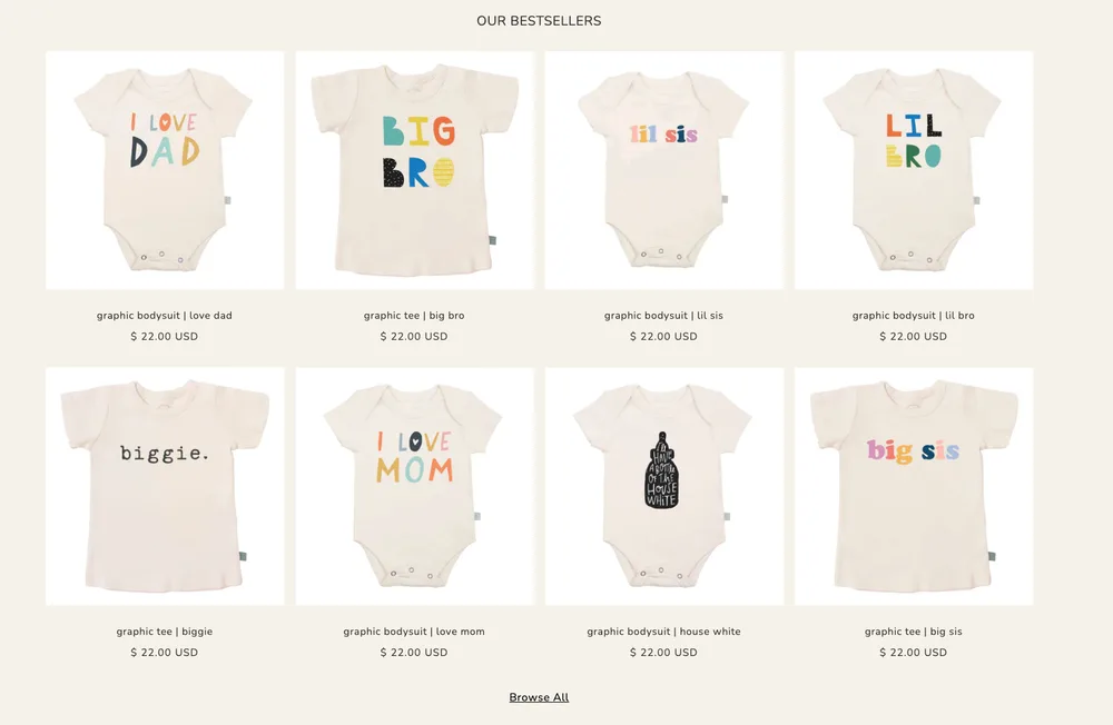 droshipping products for baby example