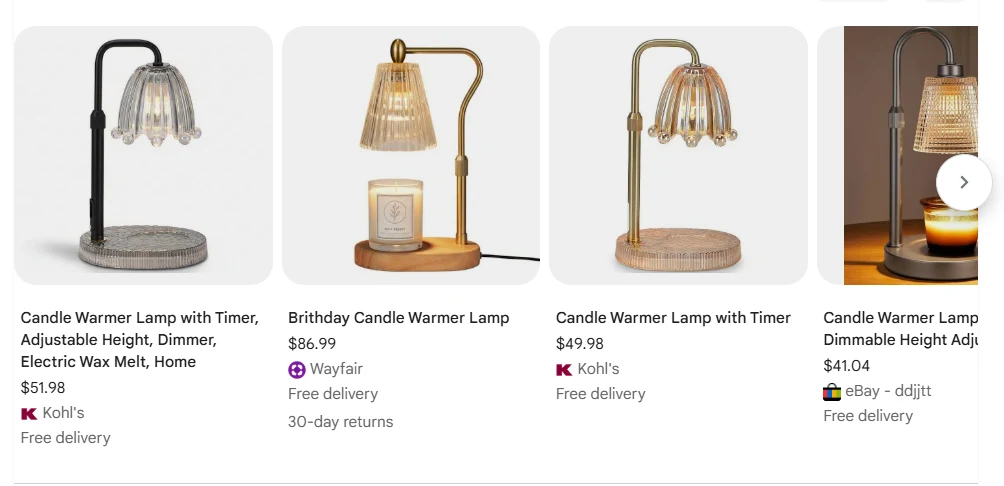 Candle Warmer Lamps product example