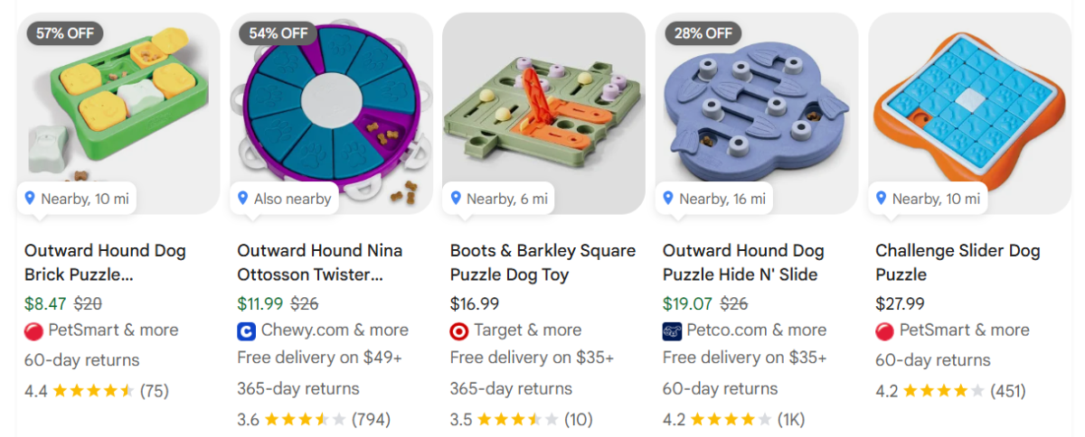 Puzzle Toy product example