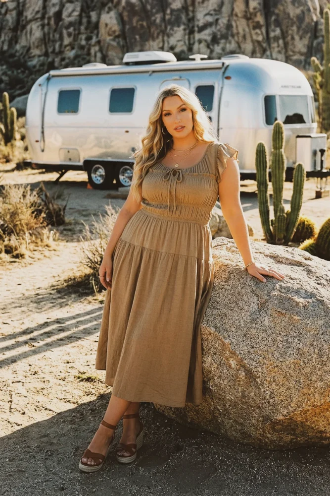 Plus Size Midi Dresses product examples