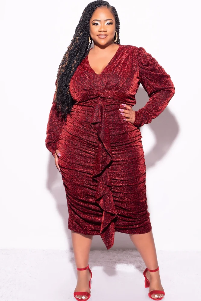 Ruched and Bodycon Dresses product examples