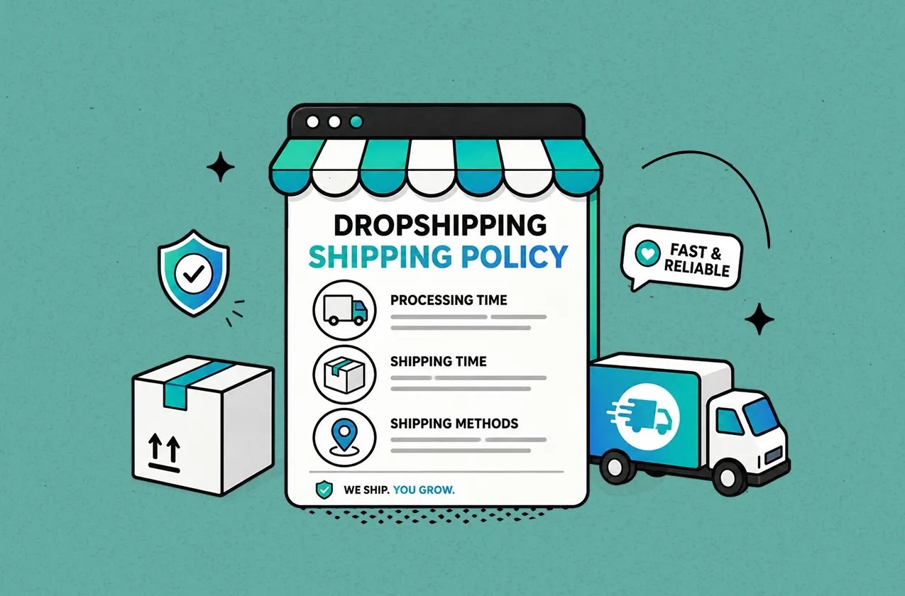 How to Create a Shipping Policy for Your Dropshipping Store (2026 Guide)