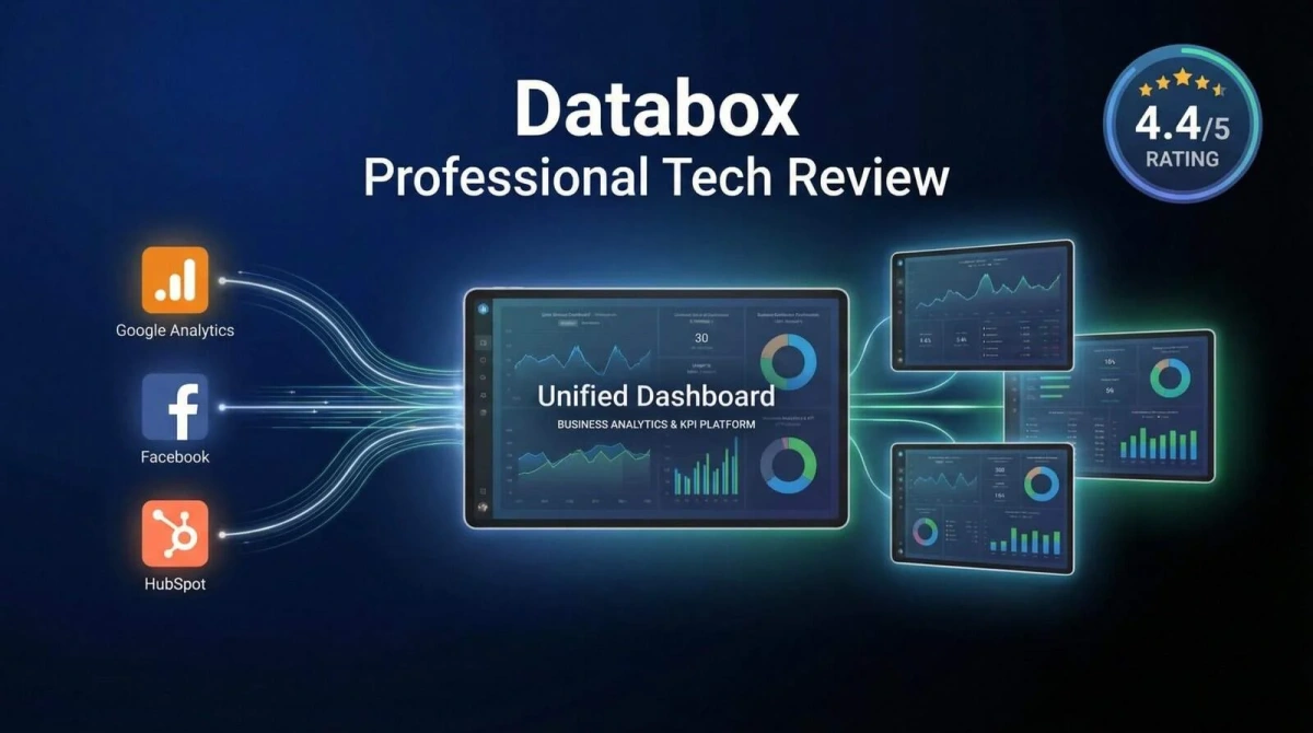 Databox ecommerce analytics dashboard