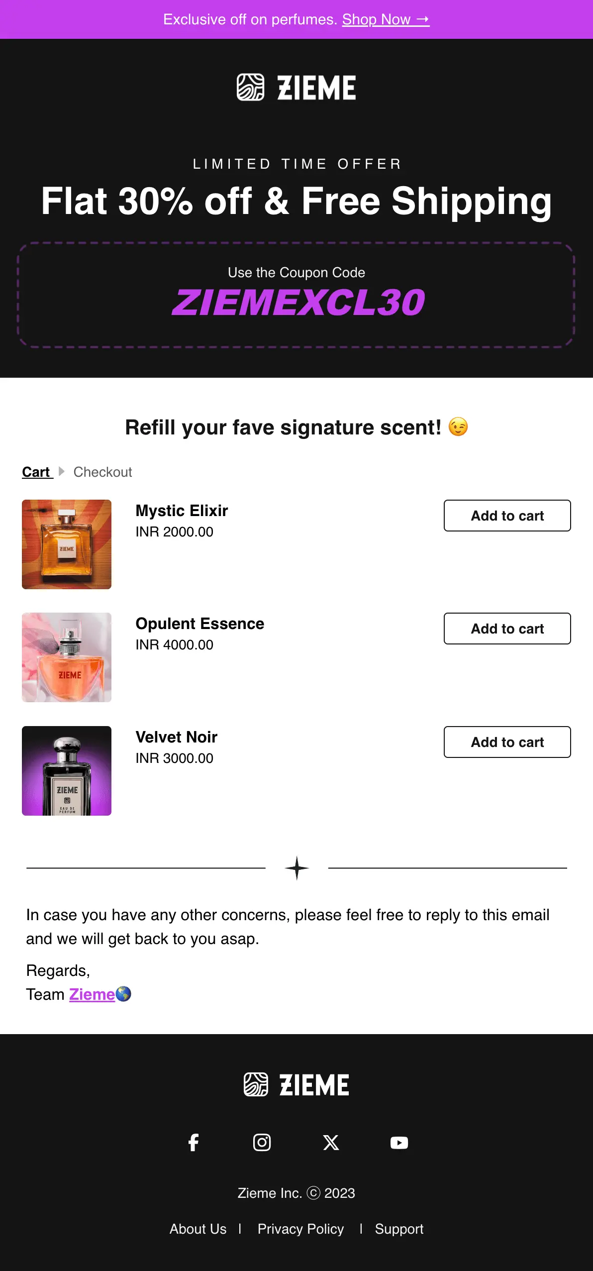 limited time free shipping code