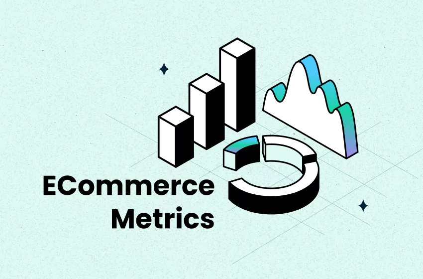 Ecommerce metrics bar chart and growth line for essential eCommerce metrics to measure success in 2025 - by TrueProfit