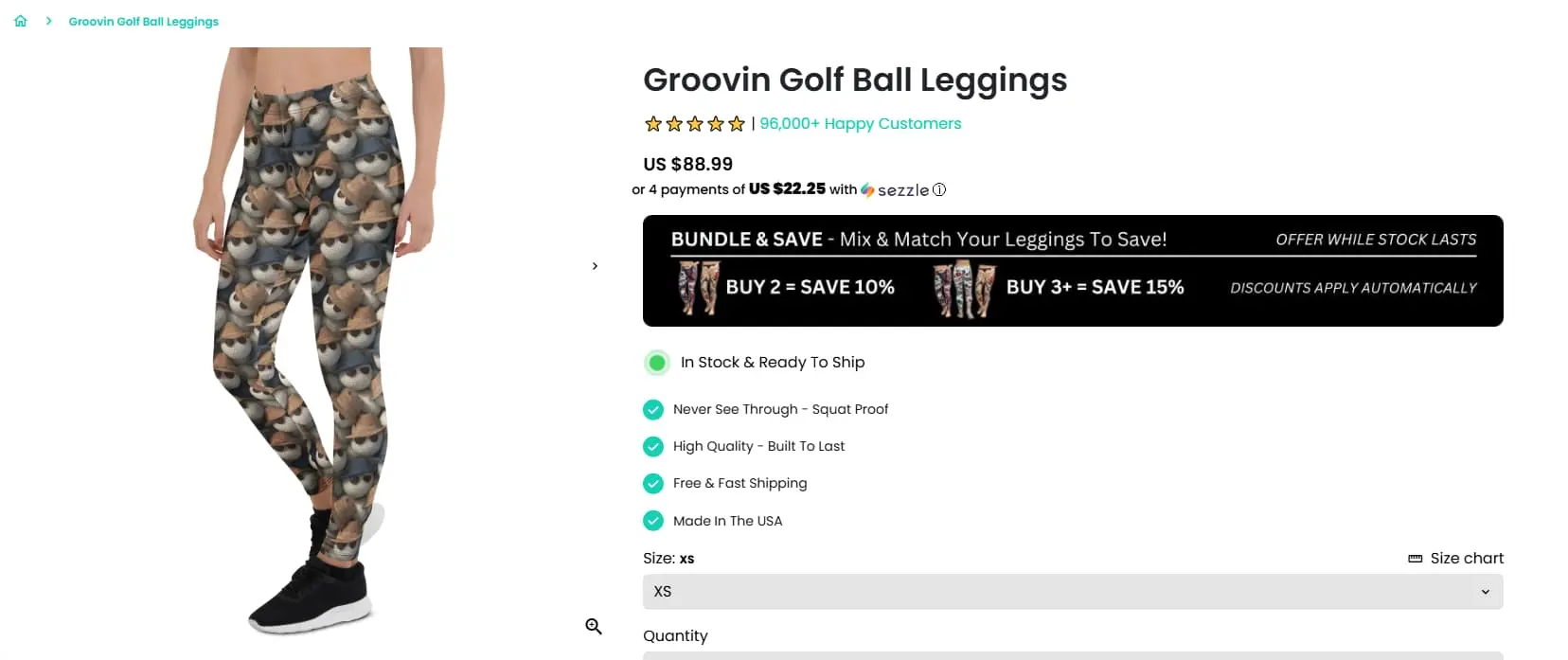 gearbunch product page product example page