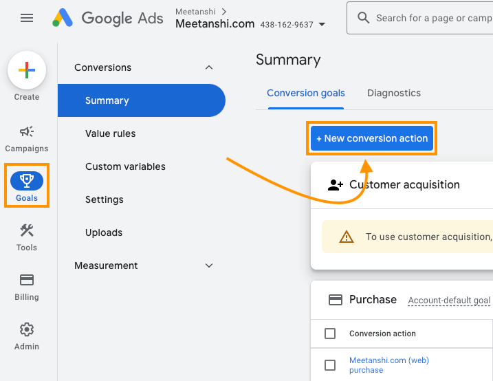 Set Up Conversion Tracking for Google Ads