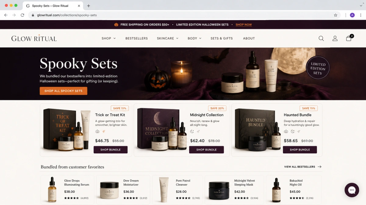 Launch A Limited-Edition Halloween Collection example