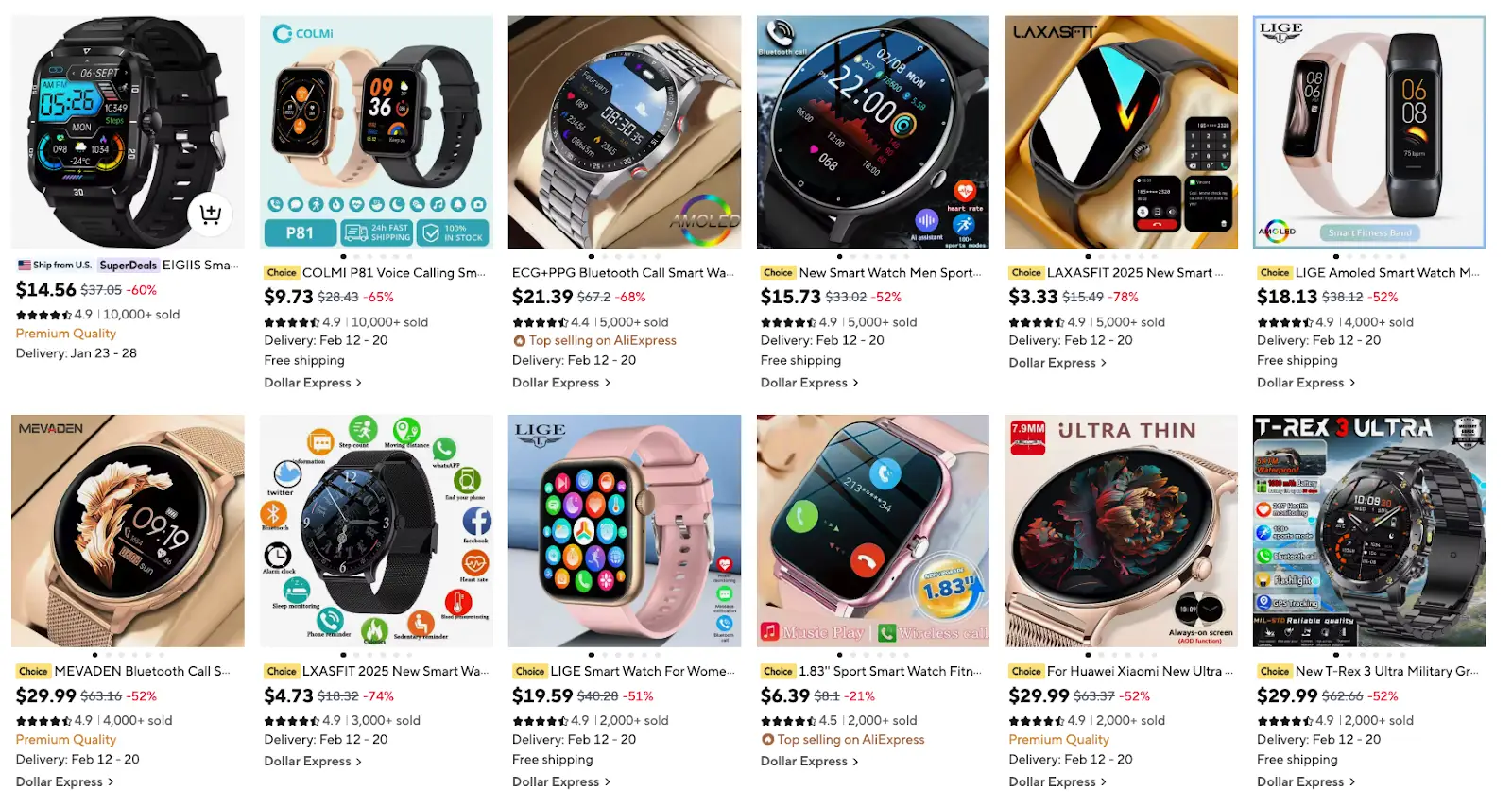 Fitness Trackers products