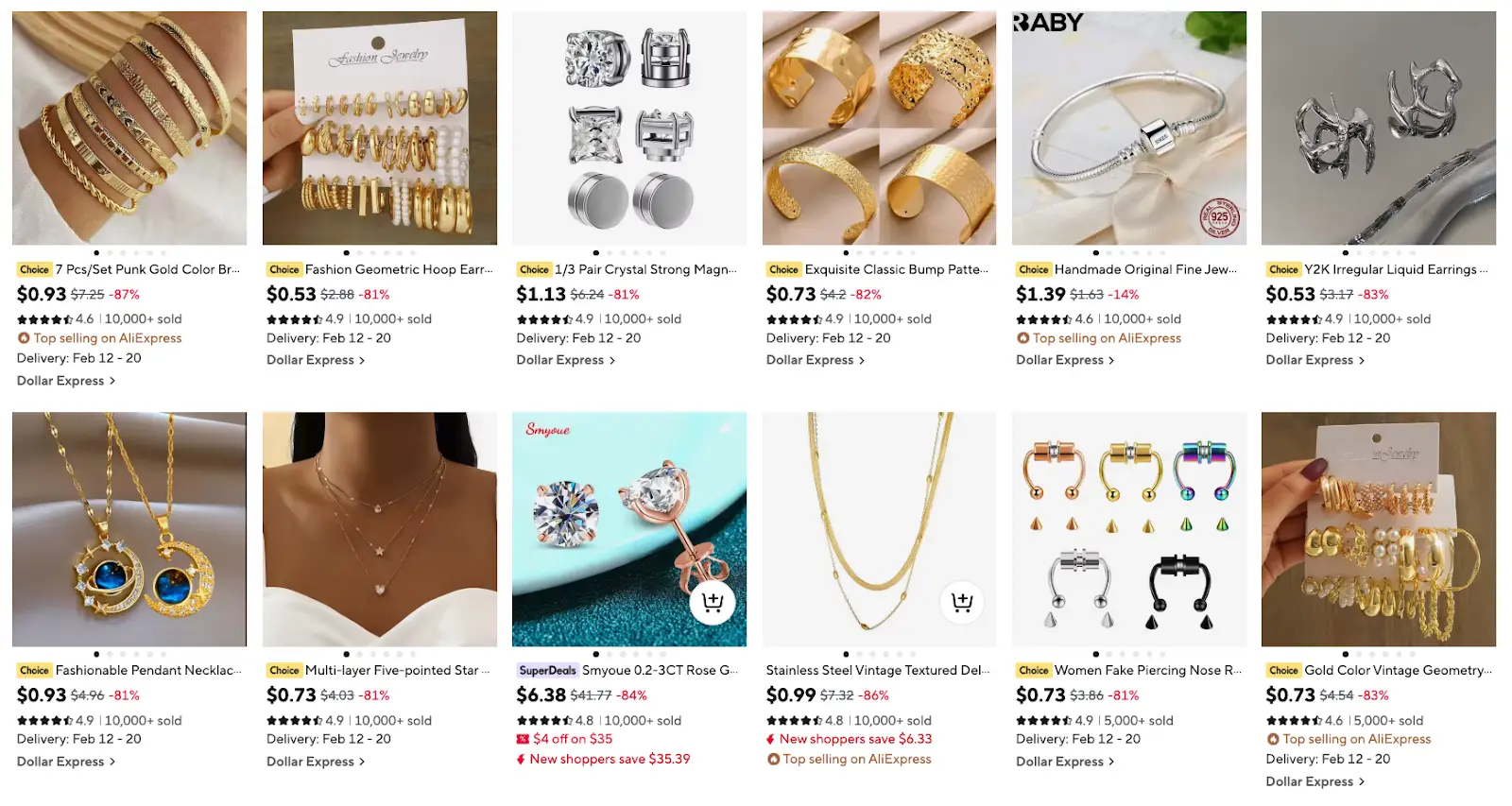 Fashion Jewelry products