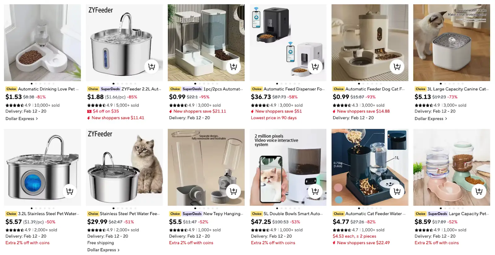 Automatic Pet Feeders products